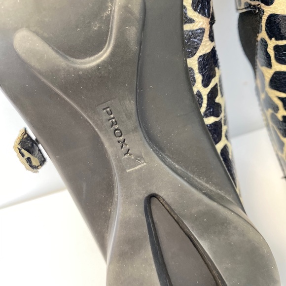 J. Renee Noella Slip on clog Animal Print shoes size 8 - Picture 13 of 16